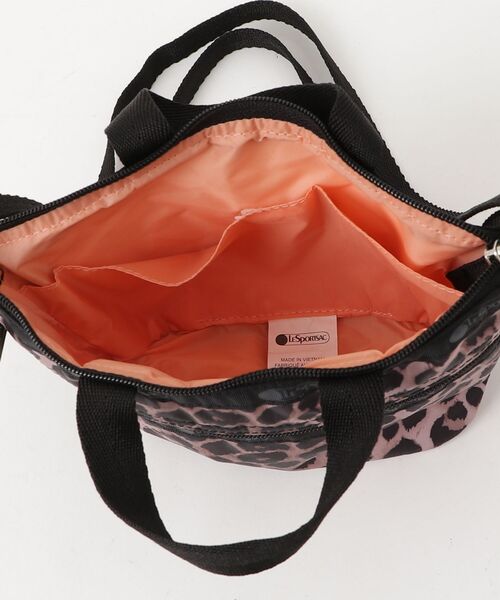 LeSportsac（レスポートサック） レオパード2WAYバッグ - ブラウン
