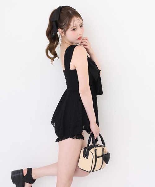 one after another NICE CLAUP 水着 レースチュニックswimwear