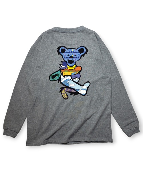 「Grateful Dead」 長袖Tシャツ X-LARGE グレー メンズ_画像3