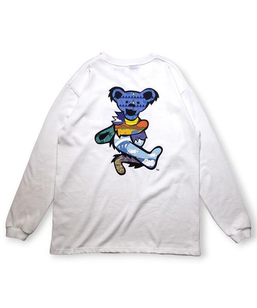 「Grateful Dead」 長袖Tシャツ X-LARGE グレー メンズ_画像5