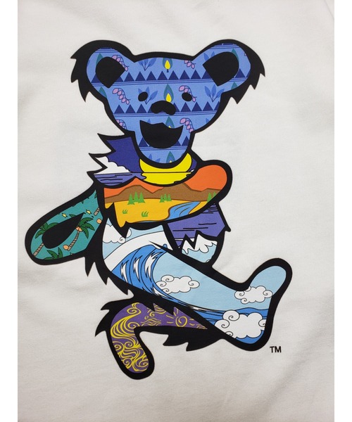 「Grateful Dead」 長袖Tシャツ X-LARGE グレー メンズ_画像7