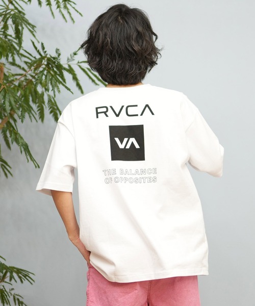 「RVCA」 半袖Tシャツ M ホワイト メンズ_画像7