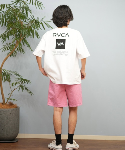 「RVCA」 半袖Tシャツ M ホワイト メンズ_画像8