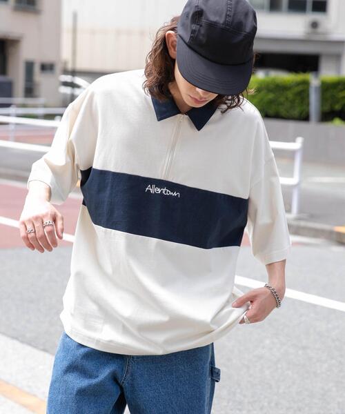 「WEGO」 半袖Tシャツ LARGE ライトグレー メンズ_画像8