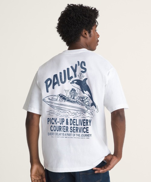 VANS（ヴァンズ） vans tシャツ PAULY'S DELIVERY Tシャツ / Pauly's