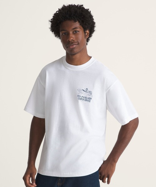 VANNER サイン入りTシャツ テファン着用 VANS（ヴァンズ） vans tシャツ PAULY'S DELIVERY Tシャツ / Pauly's