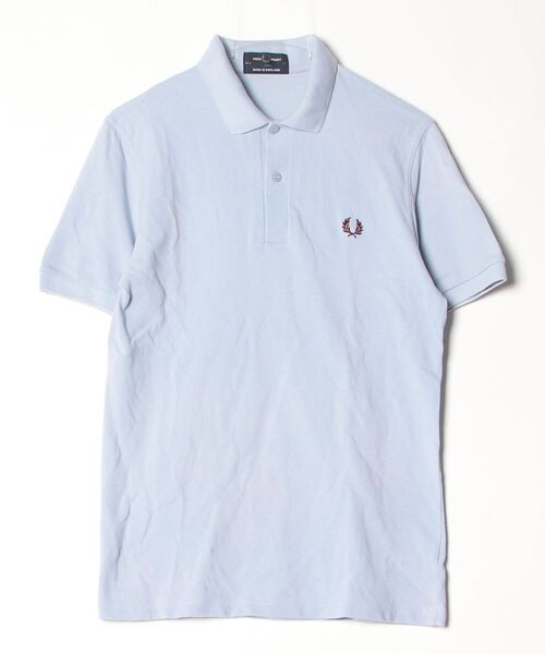 週末限定値下げ　フレッドペリー　ポロシャツ　半袖ポロシャツ　FREDPERRY FRED PERRY（フレッドペリー） 半袖ポロシャツ 38 サックスブルー
