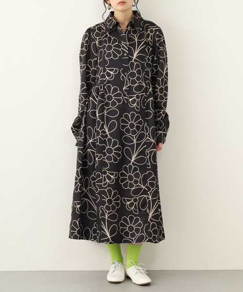 Orla Kiely（オーラカイリー） シャツワンピース サマーブルーム