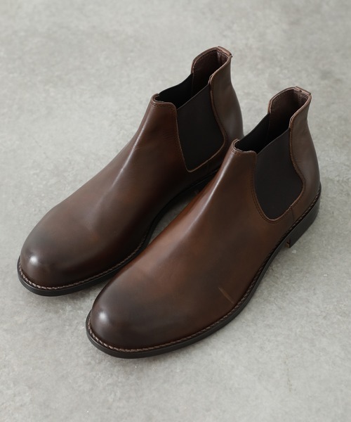 ブーツ PADRONE パドローネ / SIDE GORE BOOTS /サイドゴアブーツ/ PU8054-1126-23A メンズの画像