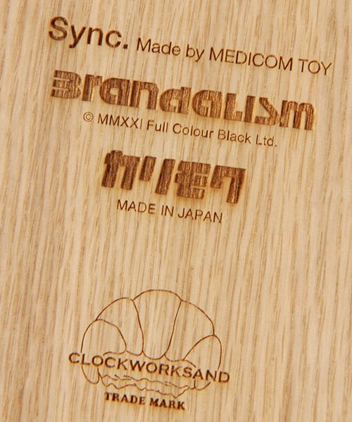 Sync. 時計 Sync.「BRANDALISM」WALL CLOCK ”Highway Man” made by