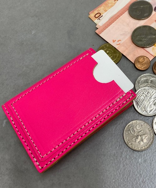 得価本物保証 財布 - 通販 - PayPayモール ネオンレザーコイン&カードケース ZOZOTOWN PayPayモール店 正規品低価