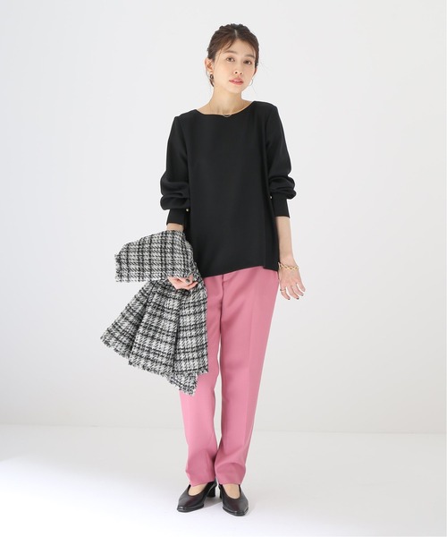 シャツ シャツ ブラウス ダブルクロスバックスキッパーブラウス ZOZOTOWN PayPayモール店 - 通販 - PayPayモール ベージュ