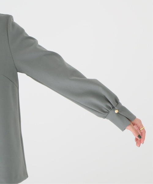 シャツ シャツ ブラウス ダブルクロスバックスキッパーブラウス ZOZOTOWN PayPayモール店 - 通販 - PayPayモール ベージュ