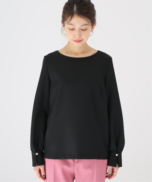シャツ シャツ ブラウス ダブルクロスバックスキッパーブラウス ZOZOTOWN PayPayモール店 - 通販 - PayPayモール ベージュ