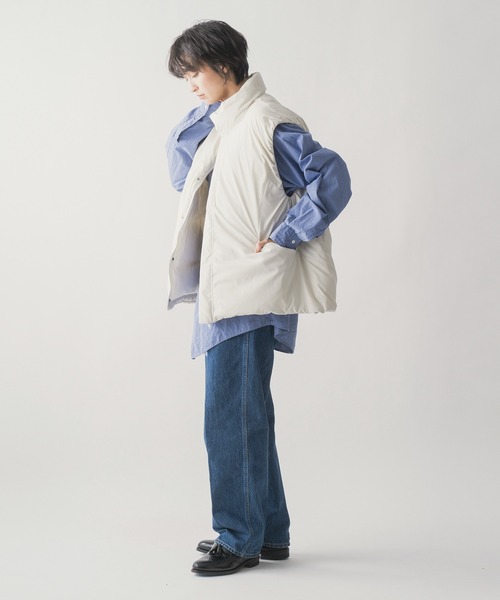 miffew STAND COLLAR DOWN VEST サイズ3 セール】「miffew / ミフュー 」STAND COLLAR DOWN VEST（ダウン