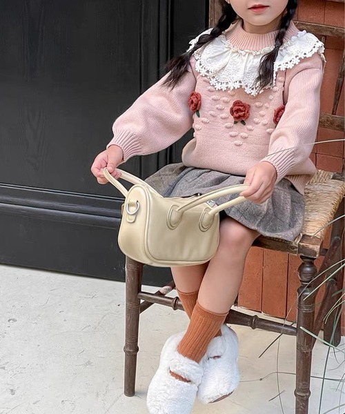 ⭐︎子供服おまとめ⭐︎ aimoha ニット セーター 「aimoha-KIDS-」子供服 レース襟付け
