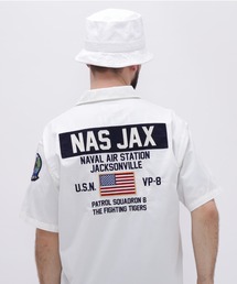 シャツ COOLMAX NAS JAX SHORTSLEEVE SHIRT / クールマックス NAS JAX ショートスリーブ シャツ / AVIR｜ZOZOTOWN Yahoo!店