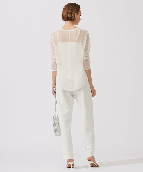 ニット セーター 「洗える」 ドライメッシュ ニットトップス レディース trim_ofcrs_itema5488f12285c11e