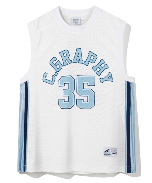 【CODEGRAPHY】★ラグラン ジャージ 半袖 Tシャツ★ codegraphy tシャツ C.GRAPHY Mesh Jersey Sleeveless メンズ