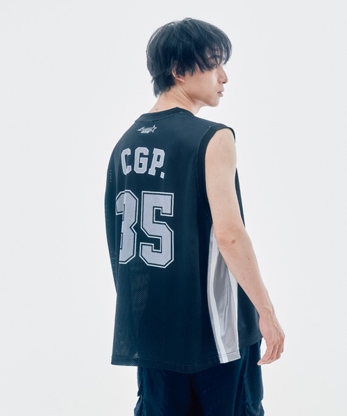 【CODEGRAPHY】★ラグラン ジャージ 半袖 Tシャツ★ codegraphy tシャツ C.GRAPHY Mesh Jersey Sleeveless メンズ
