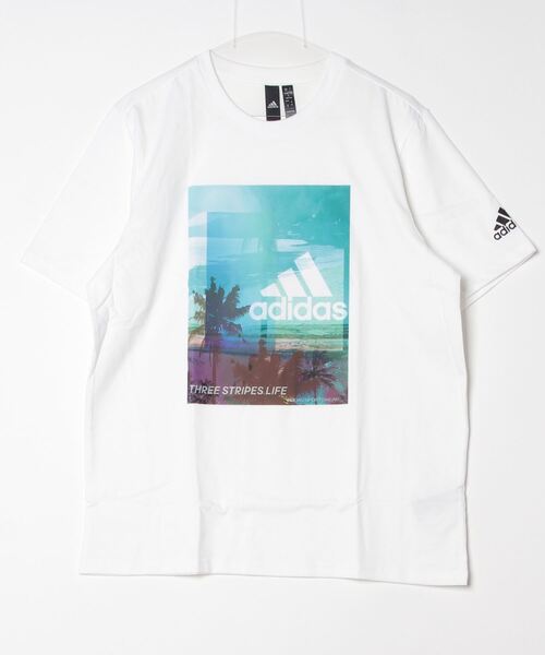 tシャツ Tシャツ メンズ アディダス adidas M PALM TREE Tシャツ｜zozo｜02