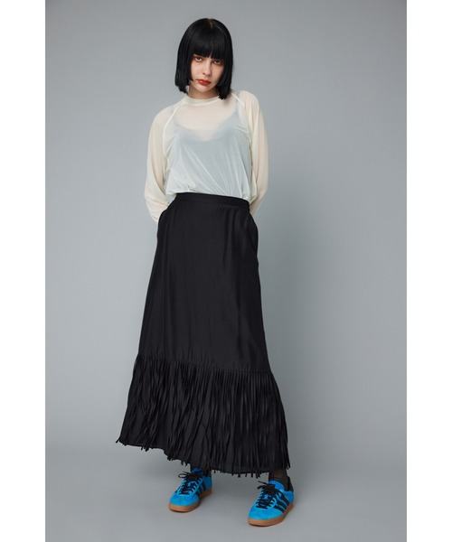 HeRIN.CYE スカート Fringe skirt フリンジスカート : ZOZOTOWN