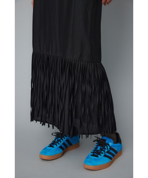 スカート euw fringe high waist skirt euw イユー フリンジスカート fringe high waist skirt - メルカリ
