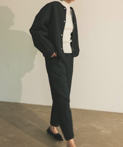 DONOBAN（ドノバン） パンツ フラワーキルティングパンツ レディース