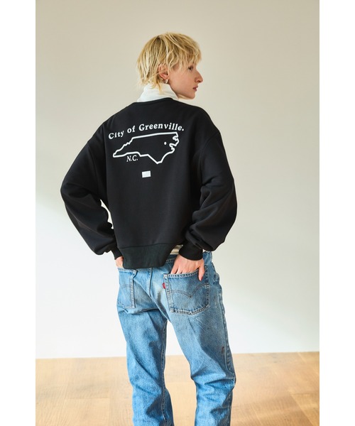 トレーナー スウェット PC Map logo crew sweat レディース