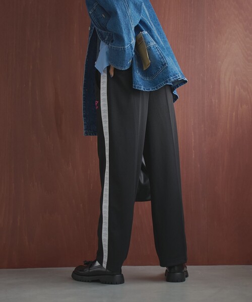 Umbro Lace Pants/アンブロレースパンツ UMBRO HERITAGE CARGO PANTS BLACK 22HO-I（アンブロ ヘリテージ