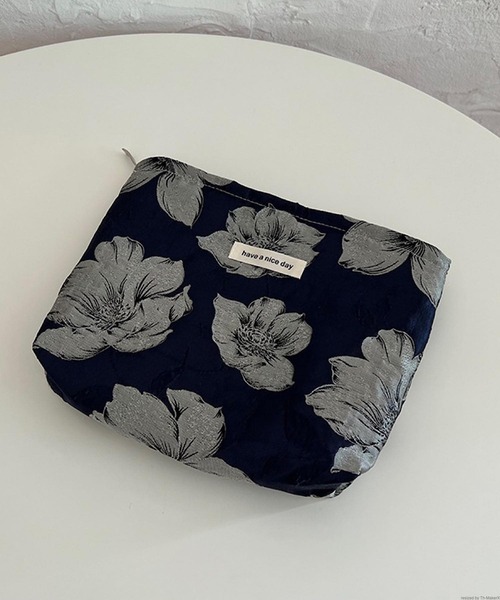 TONE SELECT GOODS ポーチ Liaa/大容量 花柄ポーチ A18426 レディース