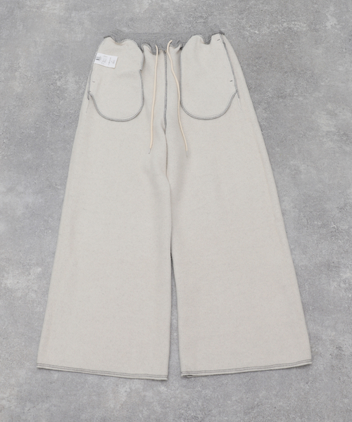 SEEALL ワイドパンツ スウェットパンツ ジャージ 「SEEALL