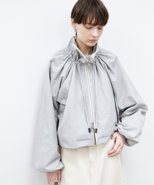 tageechita ブルゾン アウター 「tageechita」ワッシャー感バルーン