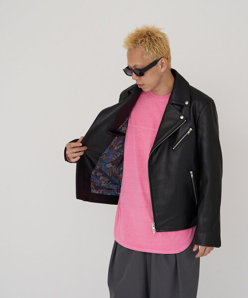 LOEFF ブルゾン アウター 「LOEFF」ラムレザー フライト