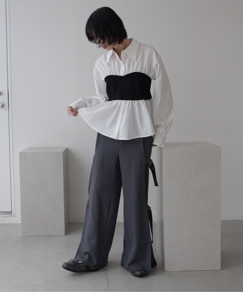 DIRSEL  フラットシューズ  スタッズ シューズ スタッズフラットシューズ レディース : ZOZOTOWN