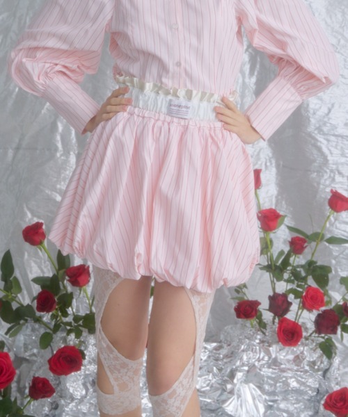 monepine スカート balloon layered skirt/バルーンレイヤード