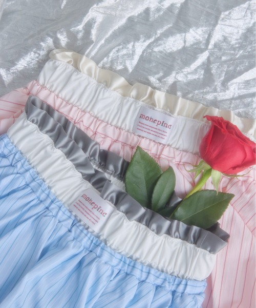 monepine スカート balloon layered skirt/バルーンレイヤード