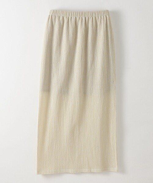 Steven Alan フランネルラップロングスカート　ホワイト Steven Alan フランネルラップロングスカート ホワイト レディース