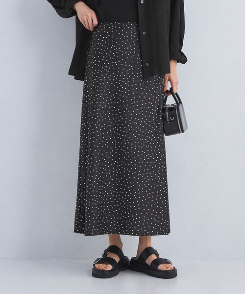 【美品】green label relaxing スカート　紺　M green label relaxing ネイビー スカート ミディ丈 - メルカリ