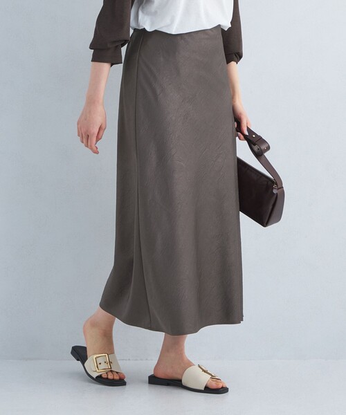 【新品・未開封】サテンナロースカート/green label relaxing green label relaxing スカート サテン ナロー : ZOZOTOWN Yahoo