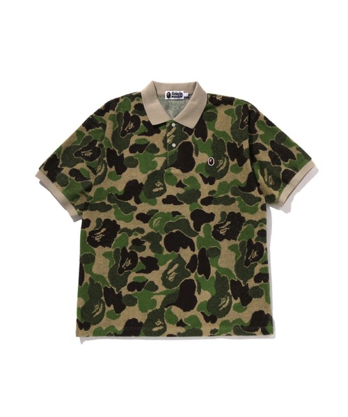A Bathing Ape カモフラージュポロシャツ　　　Mサイズ A Bathing Ape カモフラージュ ポロシャツ