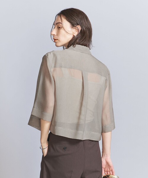 BEAUTY＆YOUTH UNITED ARROWS ブラウス シャツ ポリエステル