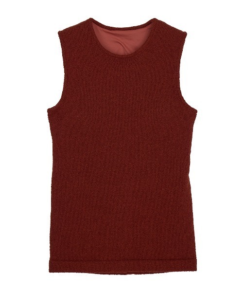 Ameri（アメリ） タンクトップ ノースリーブ 25SS USEFUL CUP KNIT
