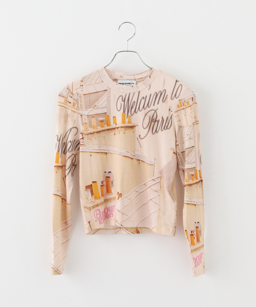 tシャツ 「Carne Bollente/カルネボレンテ」 Rooftop Rendezvous SS25LT0202 レディース メンズ