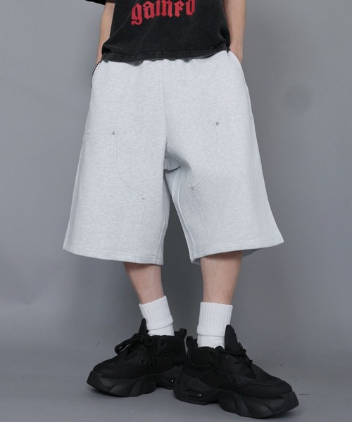 SPINNS（スピンズ） パンツ スウェットハーフパンツ/ダブルニー