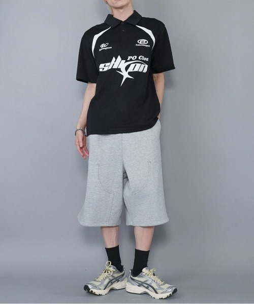 SPINNS（スピンズ） パンツ スウェットハーフパンツ/ダブルニー