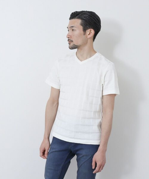 「Stutostein Nolley's」 半袖Tシャツ M ホワイト メンズ