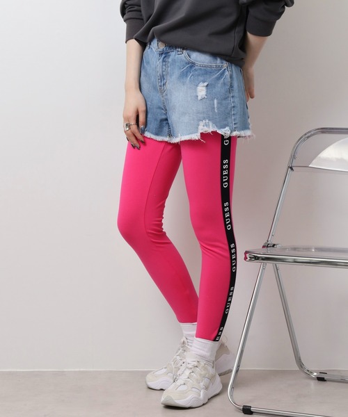 GUESS（ゲス） レギンス スパッツ GUESS ALINE LEGGINGS 4/4 ECO J