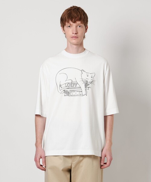 tシャツ 「UNISEX」スリーピーキャットTシャツ レディース メンズ LOEFF tシャツ 「LOEFF」スリーピング キャット Tシャツ UNISEX