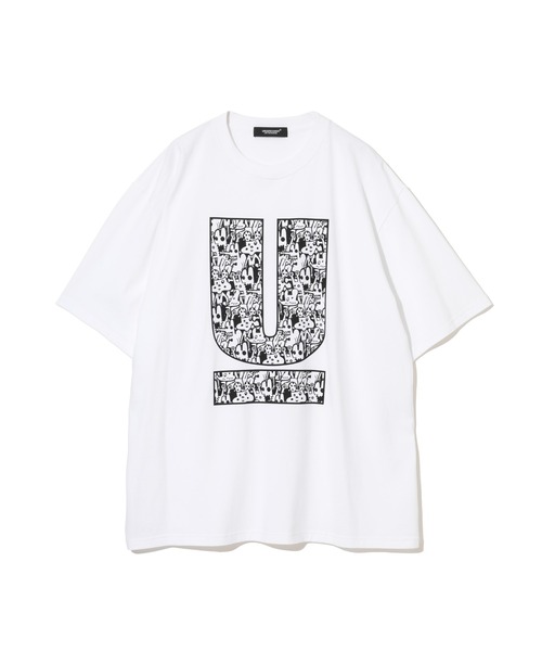 UNDER COVER Tシャツ・カットソー 白x黄x赤等 3301124G0042 UNDER COVER Tシャツ・カットソー 白x黄x赤等 3301124G0042